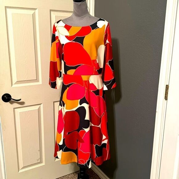 Tracee Ellis Ross For JC Penney Bright Floral Dress - Picture 1 of 5
